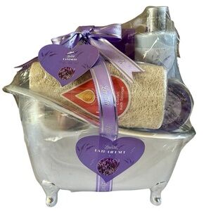 Lovetee Lavender Spa Gift Set with Keepsake